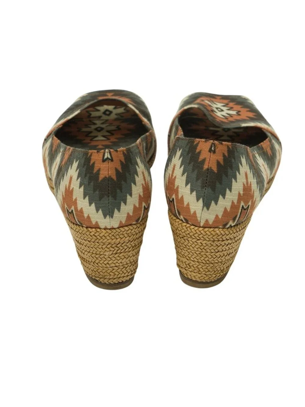 Stuart Weitzman Theodora & Callum Espadrilles Womens 8.5 Shoes Wedges Southwest